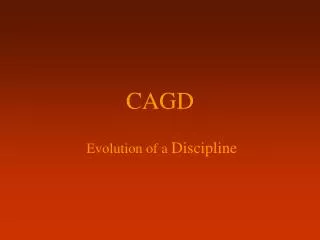 CAGD