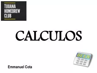 calculos