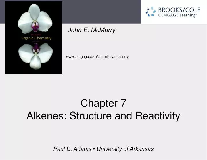 chapter 7 alkenes structure and reactivity