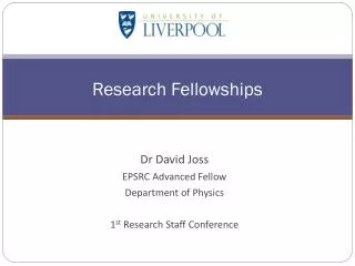 Research Fellowships