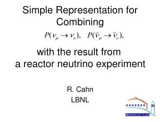 Simple Representation for Combining