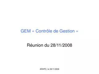 gem contr le de gestion