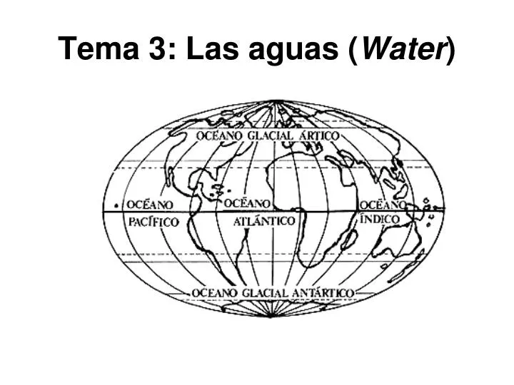 tema 3 las aguas water