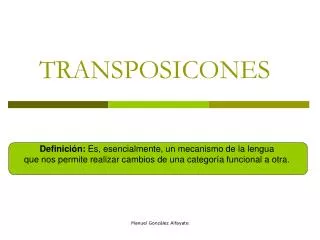 transposicones