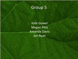 Group 5