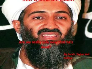 911: Osama Bin Laden