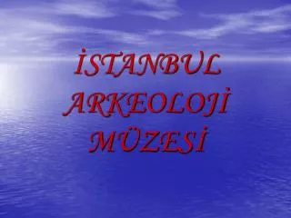 stanbul arkeoloj m zes