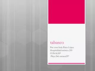 tabasco