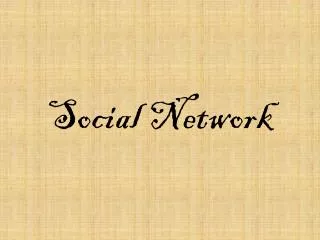 social network
