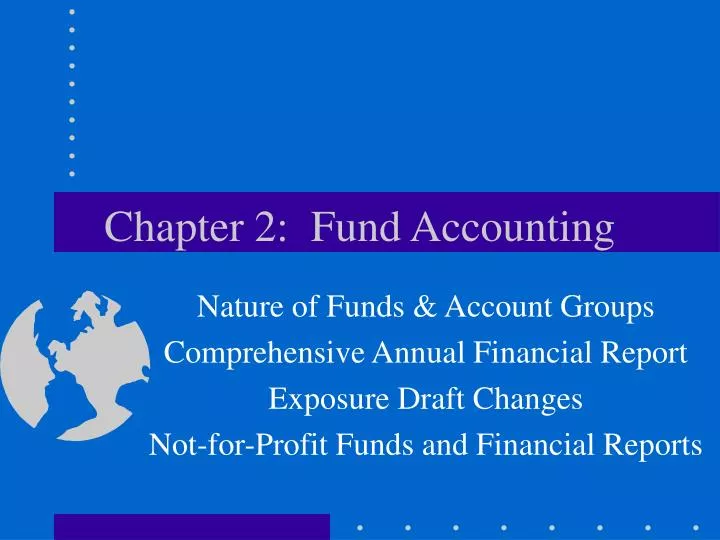 chapter 2 fund accounting