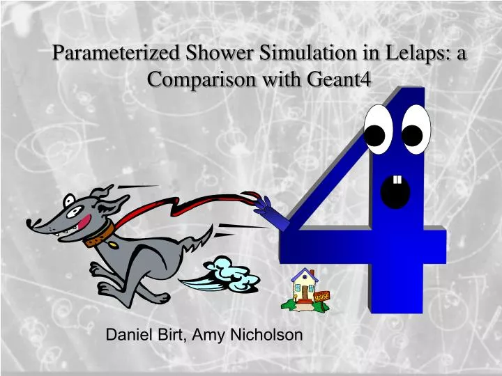 parameterized shower simulation in lelaps a comparison with geant4