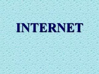 internet