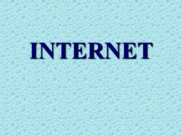 internet