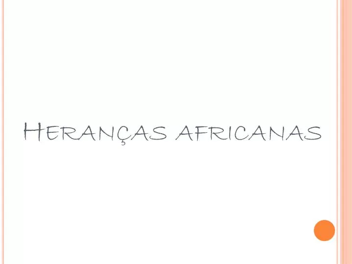 heran as africanas