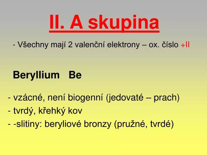beryllium be