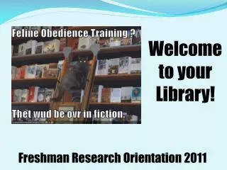 Welcome to your Library!