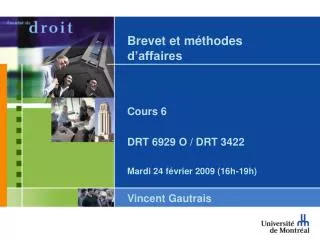 brevet et m thodes d affaires