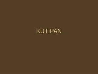 kutipan