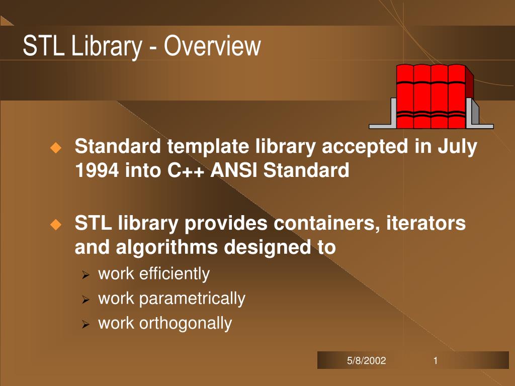 PPT STL Library Overview PowerPoint Presentation, free download