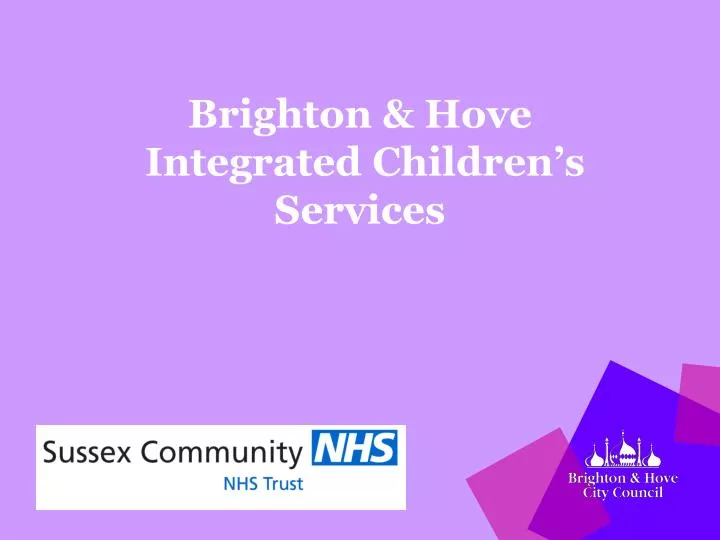 brighton hove integrated children s services