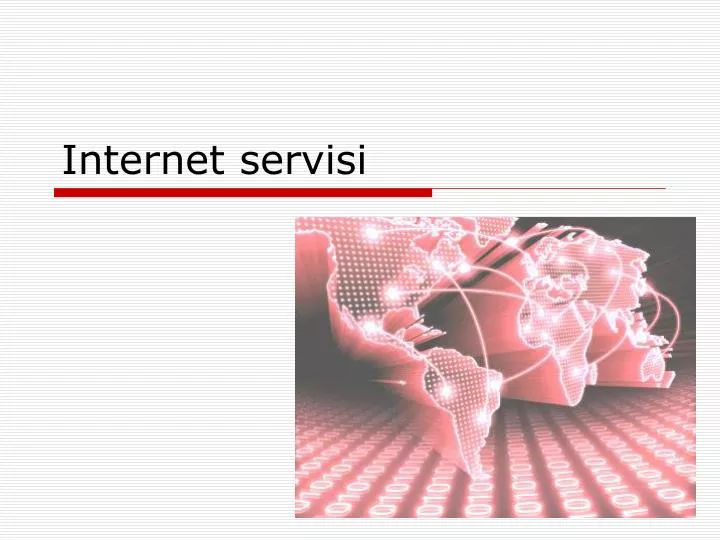 internet servisi