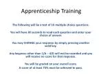 Apprenticeship Training - slide 1