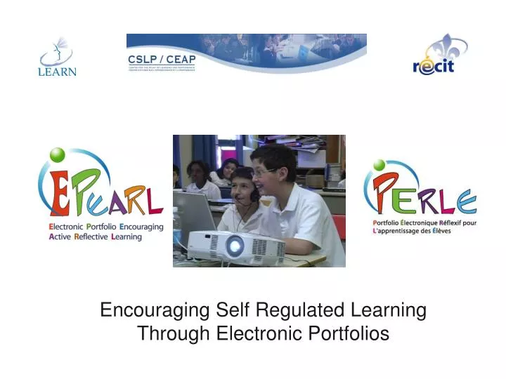 encouraging self regulated learning through electronic portfolios