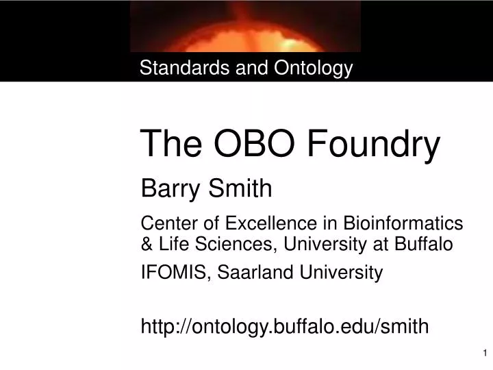 the obo foundry