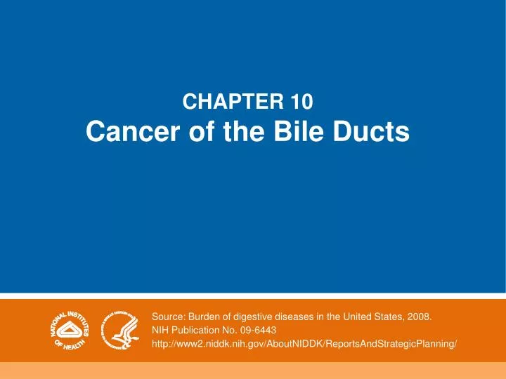 chapter 10 cancer of the bile ducts