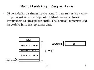 multitasking segmentare