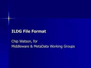 ILDG File Format