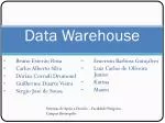 Data Warehouse - slide 1