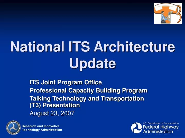 national its architecture update