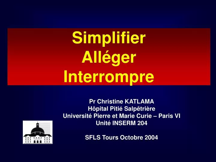 simplifier all ger interrompre