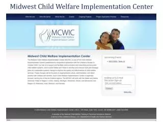 Midwest Child Welfare Implementation Center