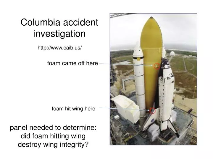 columbia accident investigation