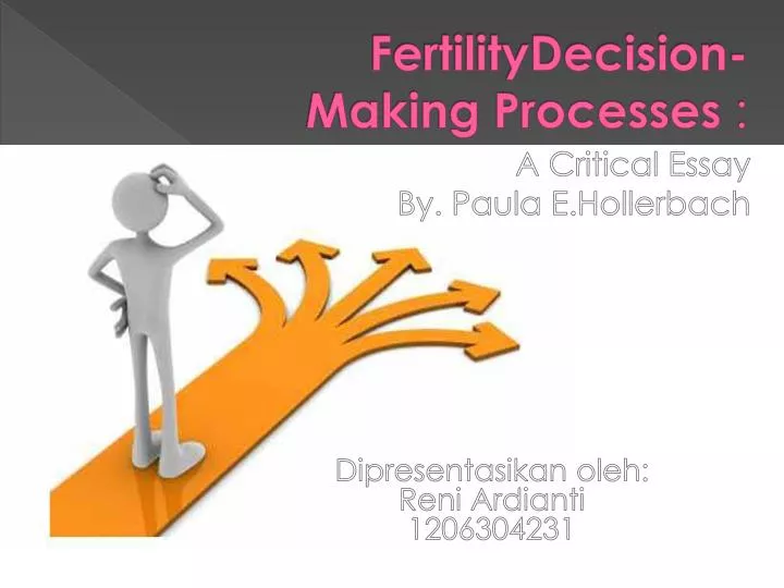 fertilitydecision making processes