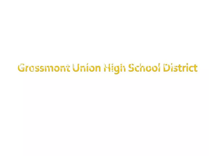 grossmont union high school district