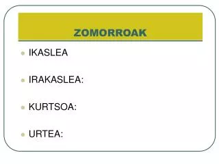 zomorroak