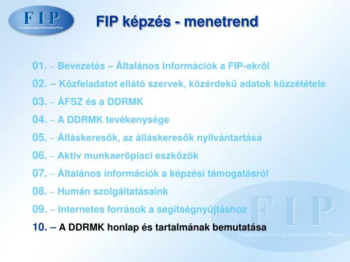 fip k pz s menetrend