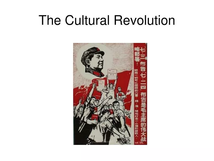 the cultural revolution