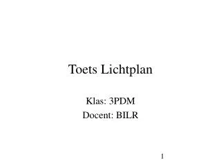 klas 3pdm docent bilr