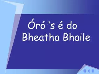 r s do bheatha bhaile
