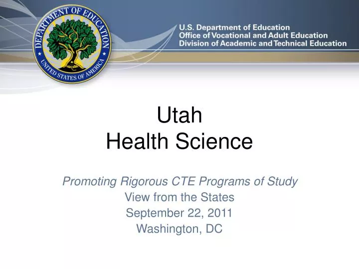 utah health science