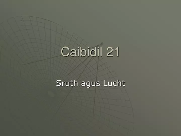 caibidil 21