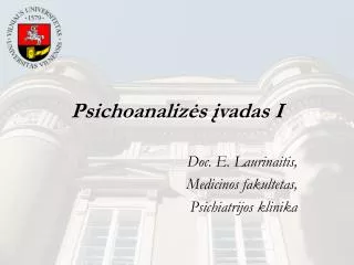 psichoanaliz s vadas i