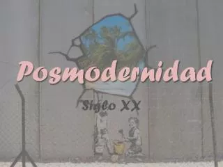 posmodernidad