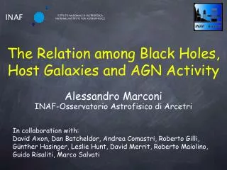 The Relation among Black Holes, Host Galaxies and AGN Activity