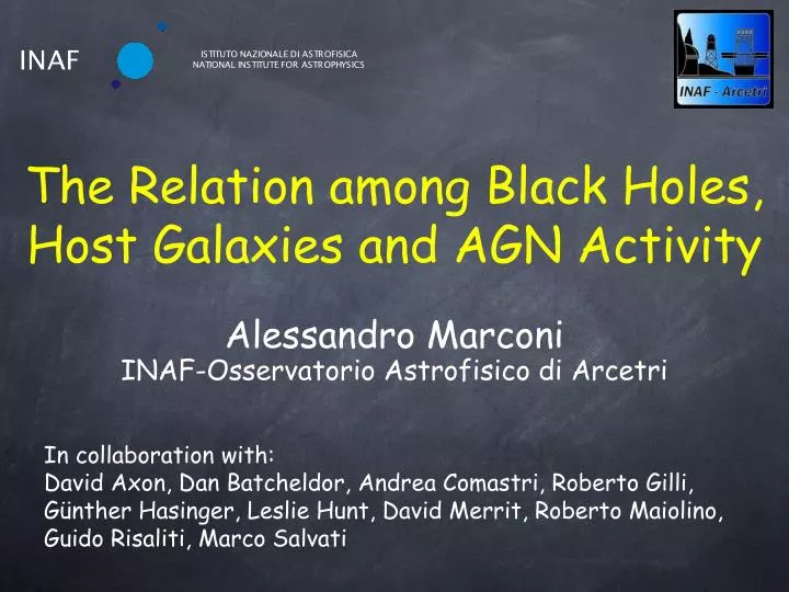 the relation among black holes host galaxies and agn activity