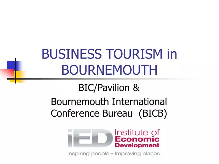business tourism in bournemouth